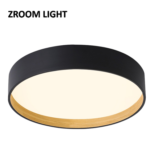 ZRC2302 MINIMALIST WOOD GRAIN LED CEILING LIGHT